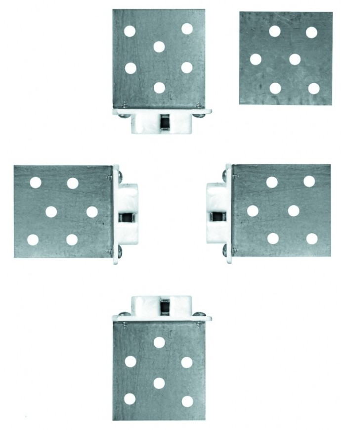 Uniwersalna maskownica z magnesami - 4 sztuki w zestawie