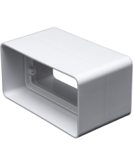 Łącznik kanałów płaskich 110x50 - Wysoka jakość i trwałość