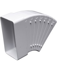 Kanał kolanko poziome wielok. 15-60 - Wysoka jakość i trwałość