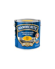 AKZO HAMMERITE Połysk Żółty 2,5L - Farba do metalu i drewna