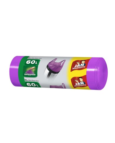 Worki HD T-shirt 60l 20szt z zapachem fioletowym - najlepsza jakość! Worki HD T-shirt 60l 20szt z zapachem fioletowym - najlepsza jakość!