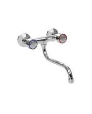 Bateria Luna zlewozmywakowa ścienna - elegancja i funkcjonalność