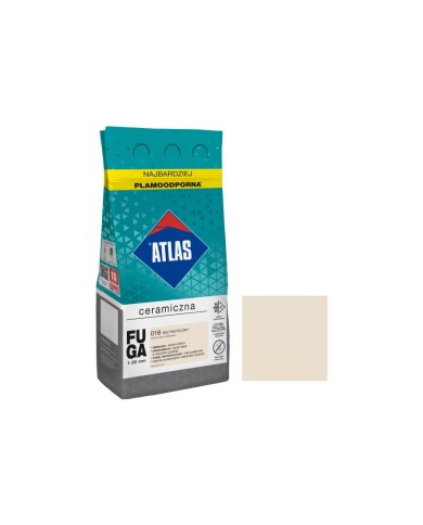 Fuga Atlas Ceramiczna 018 Beż Pastel 5kg - Wysoka Jakość Fuga Atlas Ceramiczna 018 Beż Pastel 5kg - Wysoka Jakość