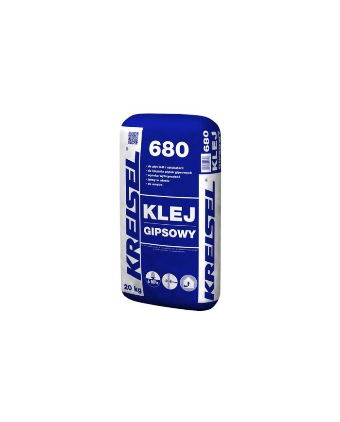 Klej gipsowy KREISEL 680 20kg - Wysoka jakość i wydajność