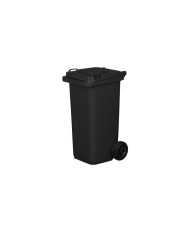 Pojemnik na śmieci 120l grafitowy - funkcjonalność i styl