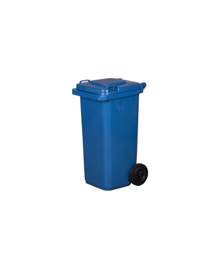 Pojemnik na śmieci 120l - Niebieski, trwały i funkcjonalny