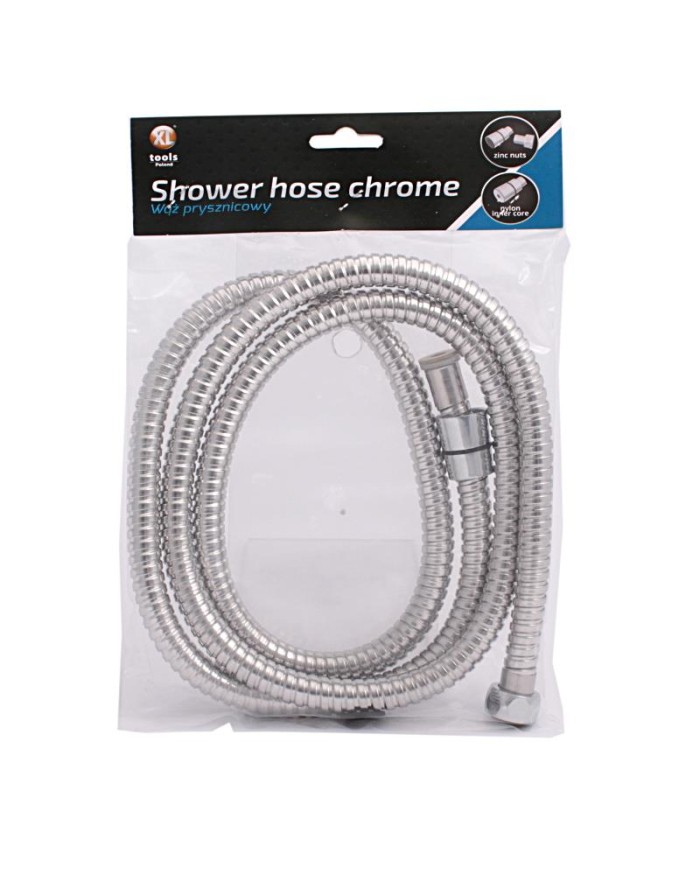 Wąż do prysznica chrom 120 cm - wysoka jakość i stylowy design