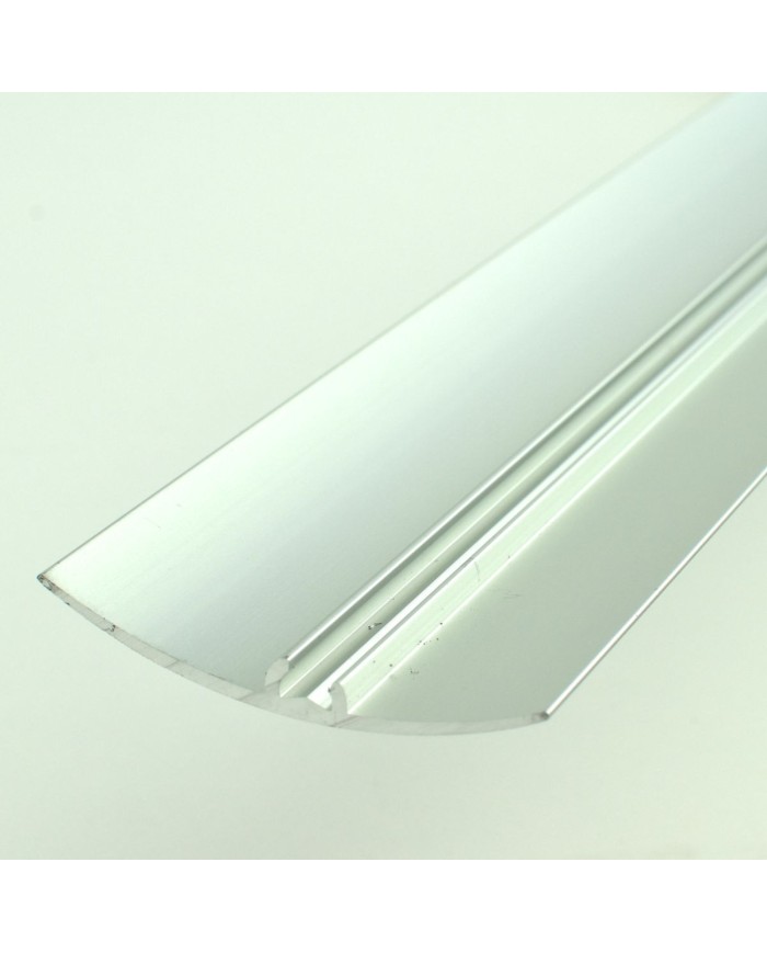 Listwa Borck 50mm ALU srebro 01 - długość 0,93m do wnętrz