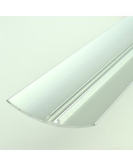 Listwa Borck 50mm ALU srebro 01 - długość 0,93m do wnętrz