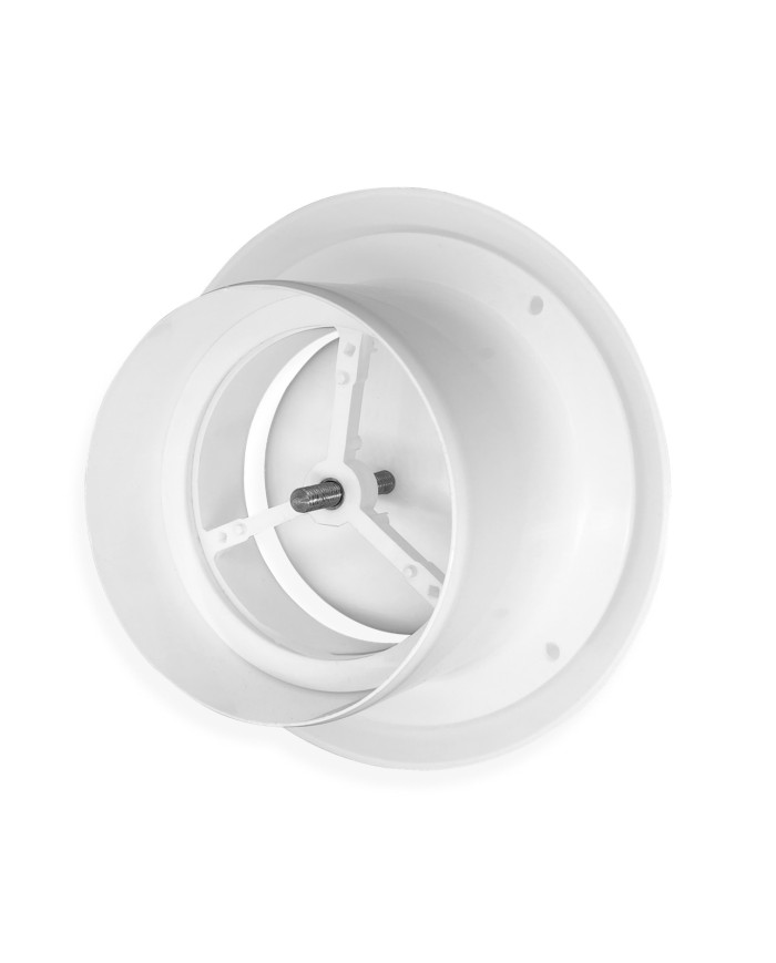 Anemostat z kołnierzem 150 mm - Wydajność i jakość w wentylacji
