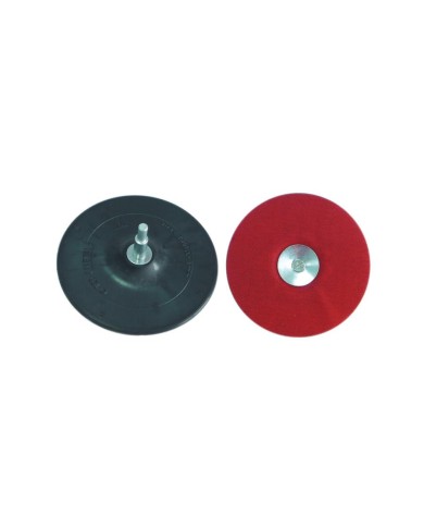 Dysk gumowy 125mm z trzpieniem (rzep + wkręt) - wysoka jakość Dysk gumowy 125mm z trzpieniem (rzep + wkręt) - wysoka jakość