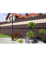 Scala Decomat Taśma ogrodzeniowa 4,7x2600cm BRĄZOWA - Kup teraz!