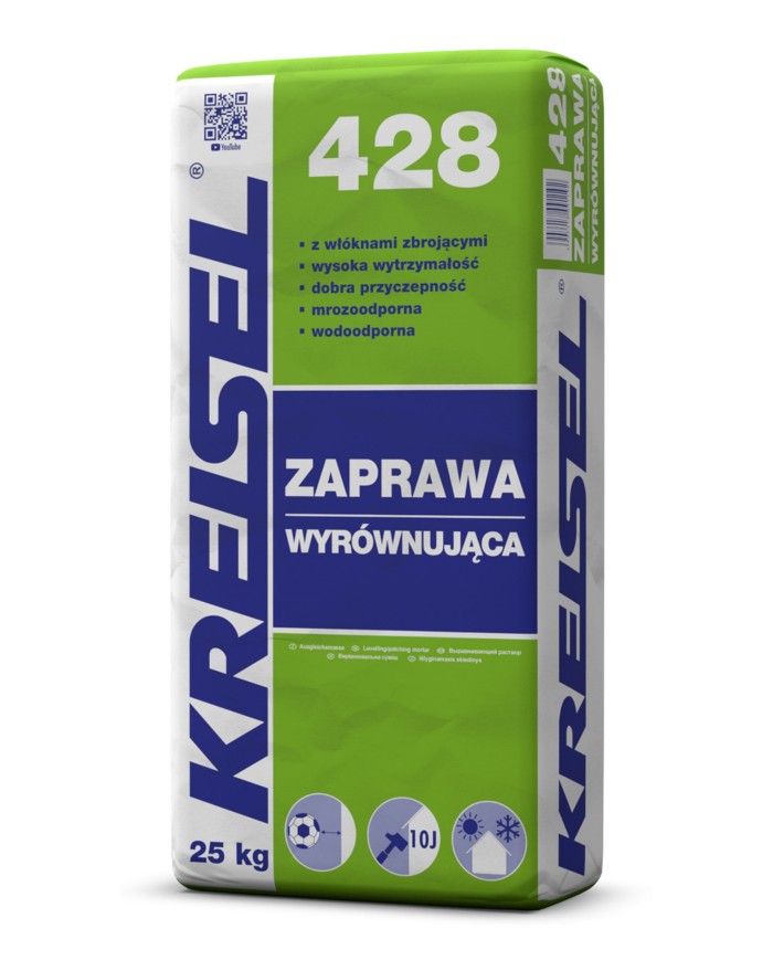 Zaprawa Wyrównawcza 428 KREISEL 25kg - Wysoka Jakość i Wydajność
