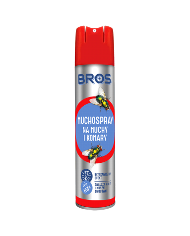 BROS Muchospray 400ml - Skuteczna ochrona przed owadami BROS Muchospray 400ml - Skuteczna ochrona przed owadami