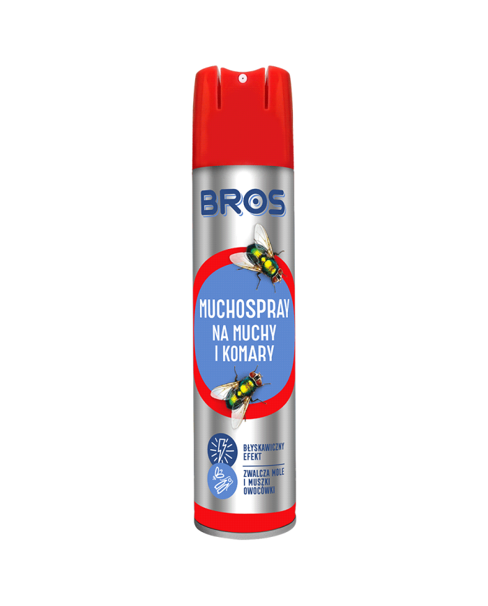 BROS Muchospray 400ml - Skuteczna ochrona przed owadami