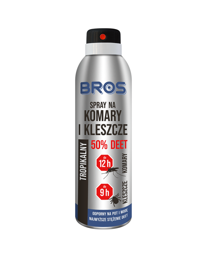 BROS Spray na Komary i Kleszcze 90ml - 50% Rabatu!