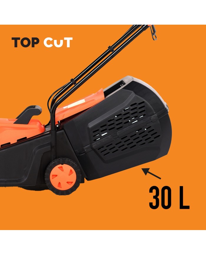 Kosiarka elektryczna 1200 W 32 cm - Wydajność i komfort pracy