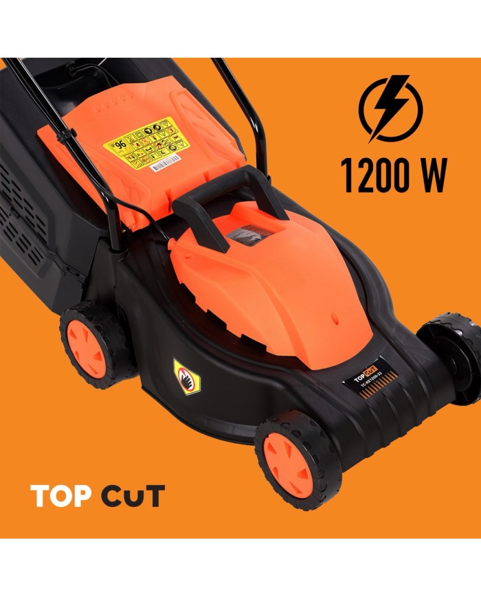 Kosiarka elektryczna 1200 W 32 cm - Wydajność i komfort pracy