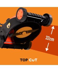 Kosiarka elektryczna 1200 W 32 cm - Wydajność i komfort pracy