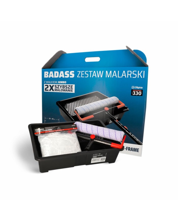 Zestaw malarski BADASS ZB03 - 330 elementów do kreatywności