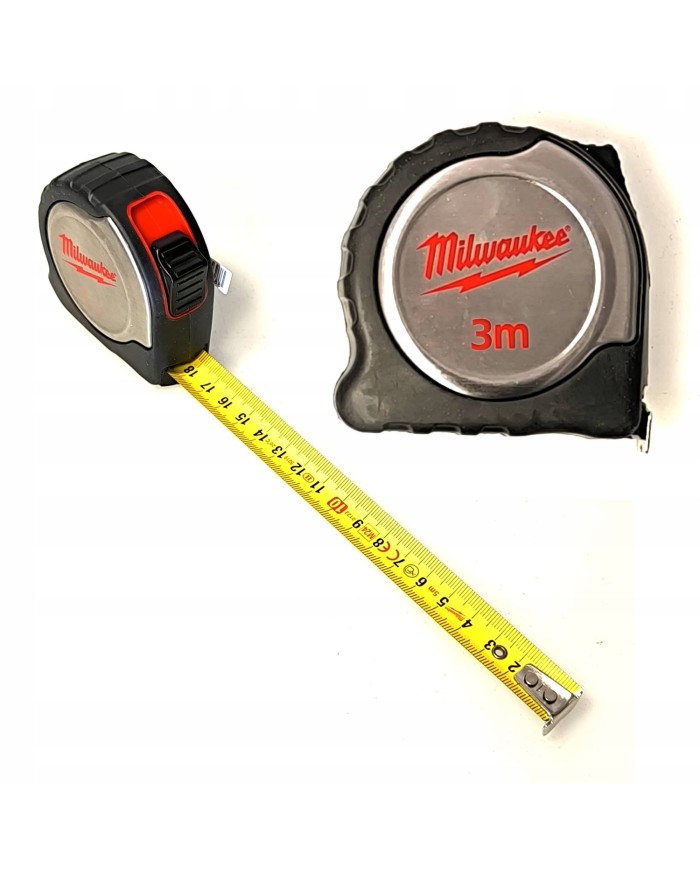 Miara stalowa zwijana 3m/16 Silver Milwaukee - Precyzyjne pomiary