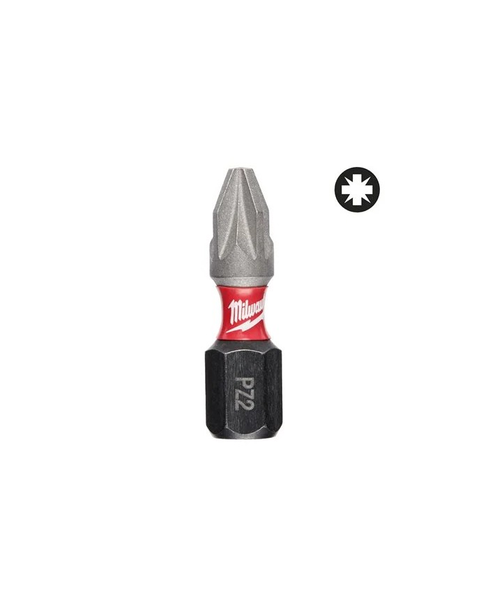 Bit MILWAUKEE SW PZ2 25mm - Wysoka jakość, 1 sztuka