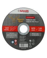 Tarcza do Metalu 125x1,0 Black Bull - 10 sztuk w zestawie