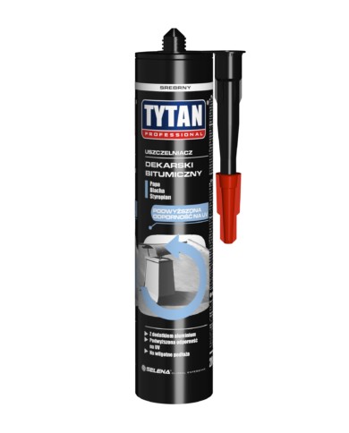 Uszczelniacz Dekarski Bitumiczny 280 ml Srebrny - Wysoka Jakość Uszczelniacz Dekarski Bitumiczny 280 ml Srebrny - Wysoka Jakość