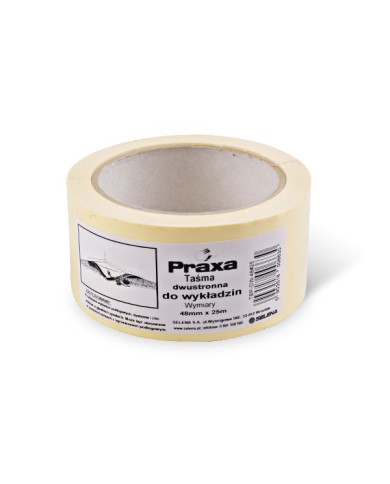 Taśma dwustronna do wykładzin PRAXA 48mm x 10m - Wysoka jakość Taśma dwustronna do wykładzin PRAXA 48mm x 10m - Wysoka jakość