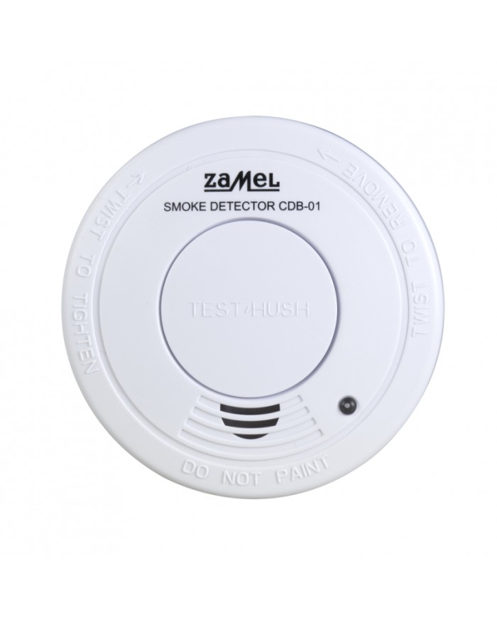 Wykrywacz dymu CDB-01 ZAMEL - Bezpieczeństwo w Twoim domu