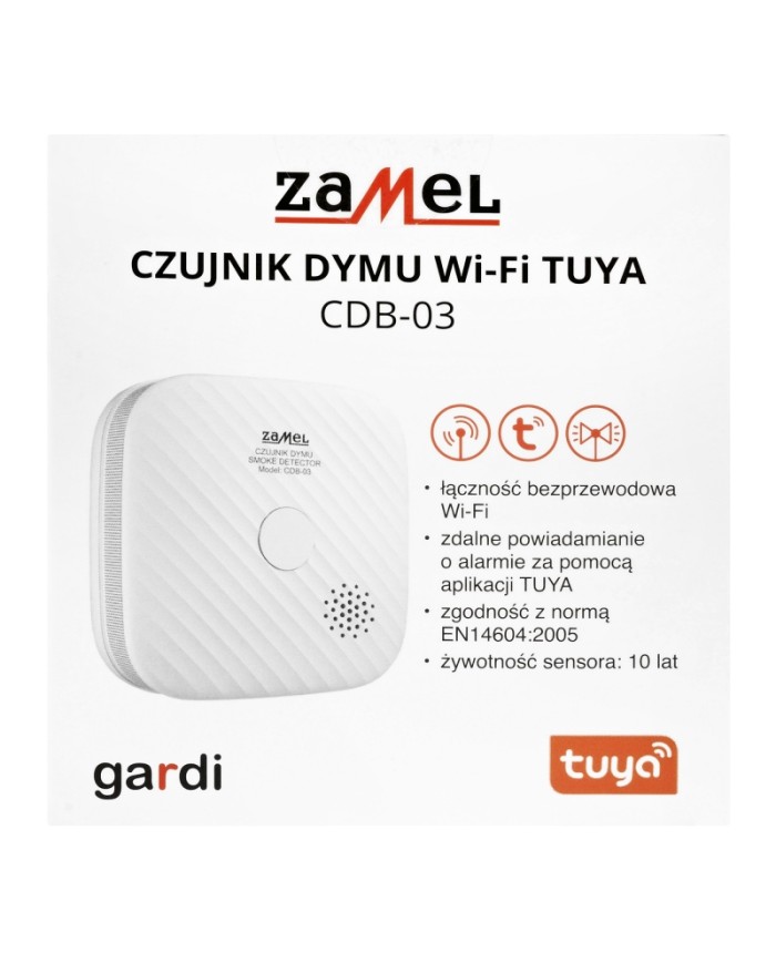 Sygnalizator Dymu WiFi CDB-03 - Bezpieczeństwo w Twoim domu