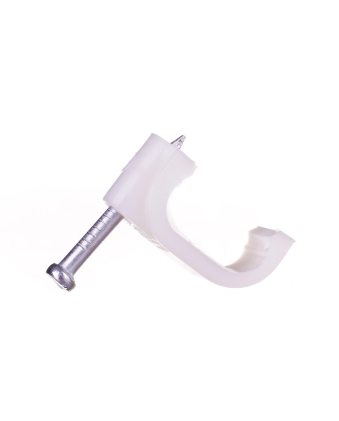 FLOP - Uchwyt do przewodów płaski 13x7, 100 sztuk w zestawie