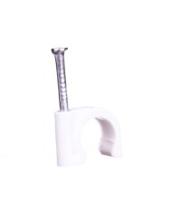 Uchwyt kablowy okrągły fi 10mm - 100 sztuk w atrakcyjnej cenie