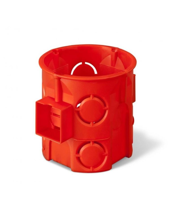 Puszka podtynkowa 60mm głęboka czerwona - wysoka jakość i trwałość