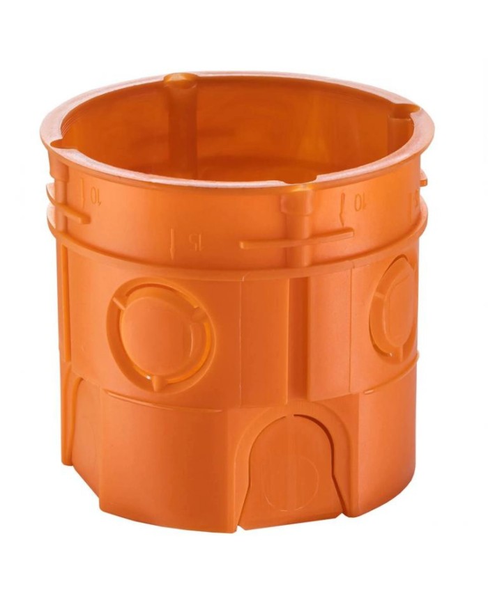 Puszka podtynkowa 60mm głęboka pomarańczowa - wysoka jakość!