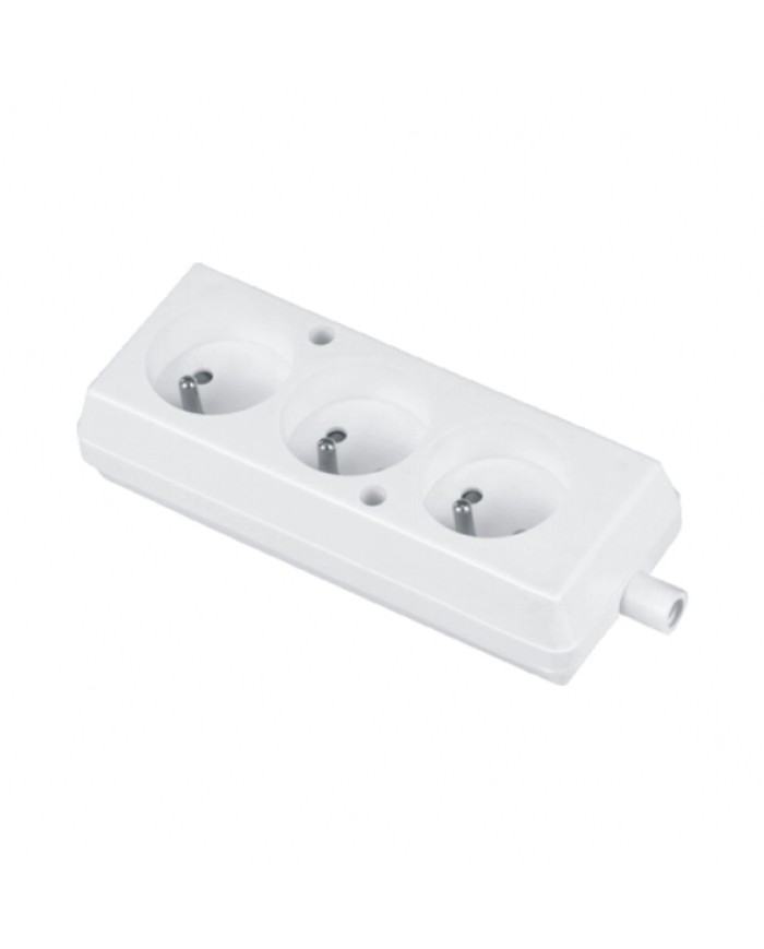 Gniazdo przenośne trzykrotne 16A 2P+Z 250V - Wysoka jakość!