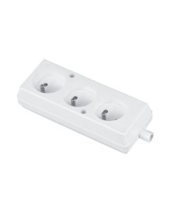 Gniazdo przenośne trzykrotne 16A 2P+Z 250V - Wysoka jakość!