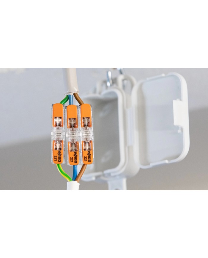 Szybkozłączka przelotowa 2x0,2-4mm2 - Wysoka jakość i trwałość