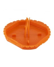 Pokrywa sygnalizacyjna 60mm okrągła pomarańczowa - wysoka jakość