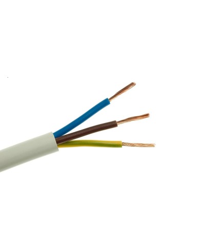 Przewód OMY 3x1,5 mm - 1mb | Wysoka jakość i trwałość Przewód OMY 3x1,5 mm - 1mb | Wysoka jakość i trwałość