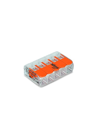 Zacisk instalacyjny Wago 5x0,2-4mm2 - Wysoka jakość i trwałość Zacisk instalacyjny Wago 5x0,2-4mm2 - Wysoka jakość i trwałość