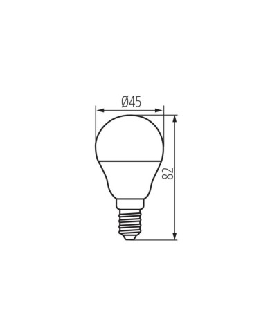Żarówka LED E14 IQ-LED 5,9W 806lm 6500K - Ciepłe Światło Żarówka LED E14 IQ-LED 5,9W 806lm 6500K - Ciepłe Światło