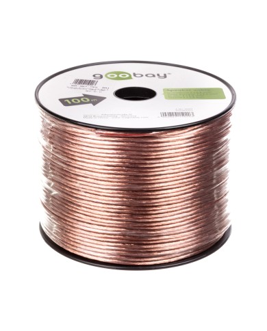 Przewód głośnikowy CCA 2x2,5mm transparentny - 1mb w ofercie! Przewód głośnikowy CCA 2x2,5mm transparentny - 1mb w ofercie!