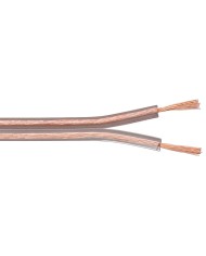 Przewód głośnikowy CCA 2x2,5mm transparentny - 1mb w ofercie!