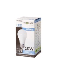 Żarówka LED E27 10W 6500K - Energooszczędne Oświetlenie 230V