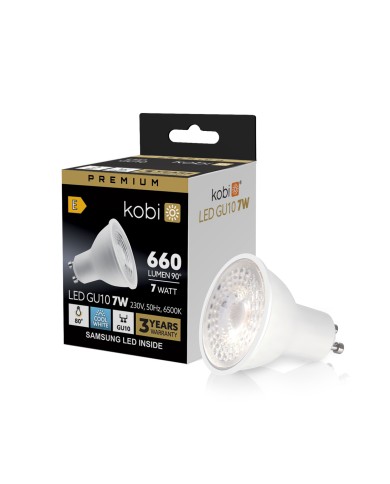Żarówka LED GU10 7W PREMIUM ZIMNOBIAŁA dioda SAMSUNG - Wysoka Jakość Żarówka LED GU10 7W PREMIUM ZIMNOBIAŁA dioda SAMSUNG - Wysoka Jakość
