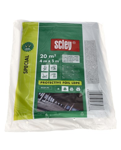 Folia remontowa LDPE ECO Special 4x5 m, gr. 0,02 mm - Scley Folia remontowa LDPE ECO Special 4x5 m, gr. 0,02 mm - Scley