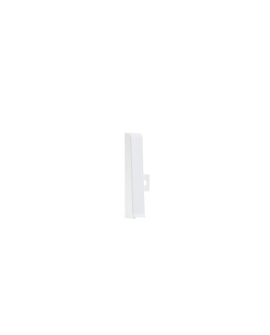 Zakończenia do listwy CEZAR60 20x60mm - Białe zaślepki 2szt Zakończenia do listwy CEZAR60 20x60mm - Białe zaślepki 2szt