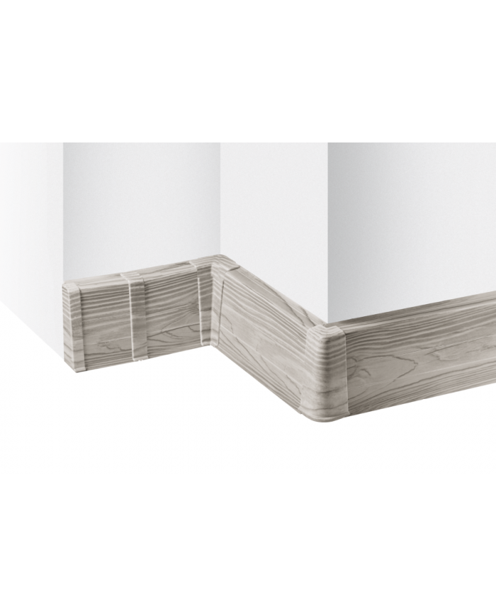 Zakończenia do listwy CEZAR60 20x60mm Dąb Alabama - 2szt.