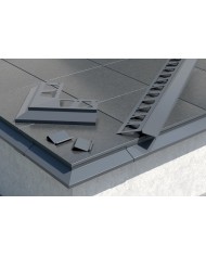 Łącznik do profilu okapowego OKAP100 - Brązowy aluminium